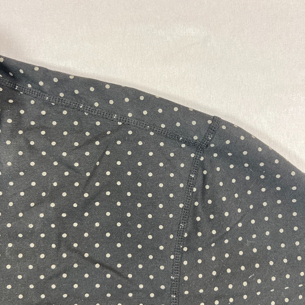 BYLT Premium Basics Polo Shirt Mens XL Black Polka Dots Stretch Performance Golf - Picture 6 of 8